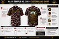 Hajji Temple No. 200 – Custom Camo Shirt