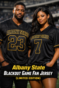 Albany State Blackout Game Fan Jersey (Limited Edition)