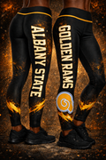 Albany State Blackout Leggings (Golden Rams Edition)